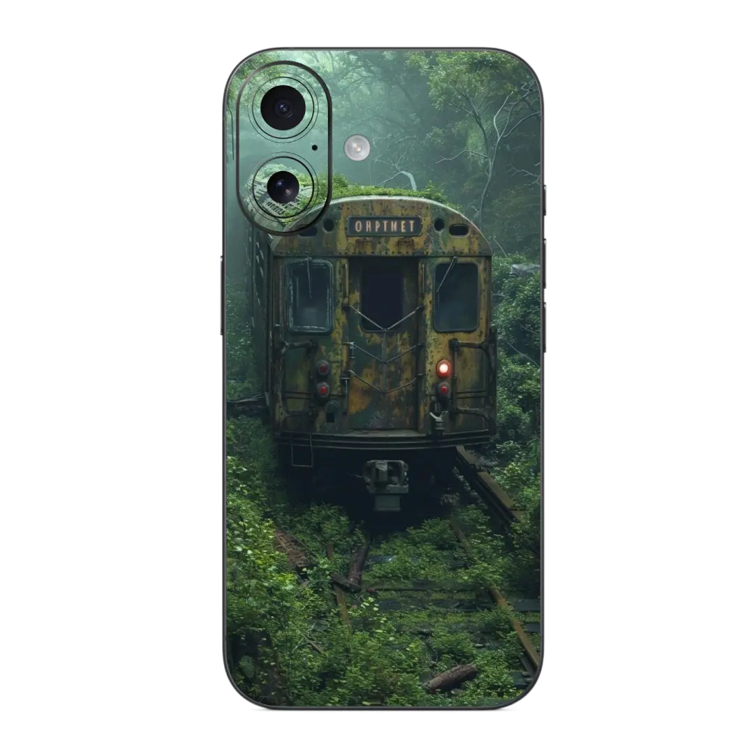 Train in Woods Mobile Skin