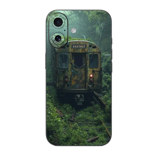 Train in Woods Mobile Skin